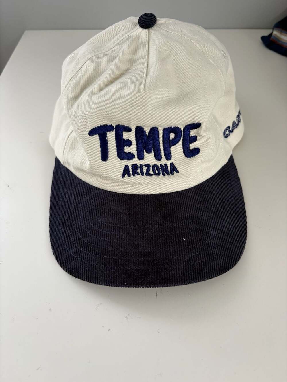 Big Accessories Tempe Arizona Canvas Corduroy Snapback Hat